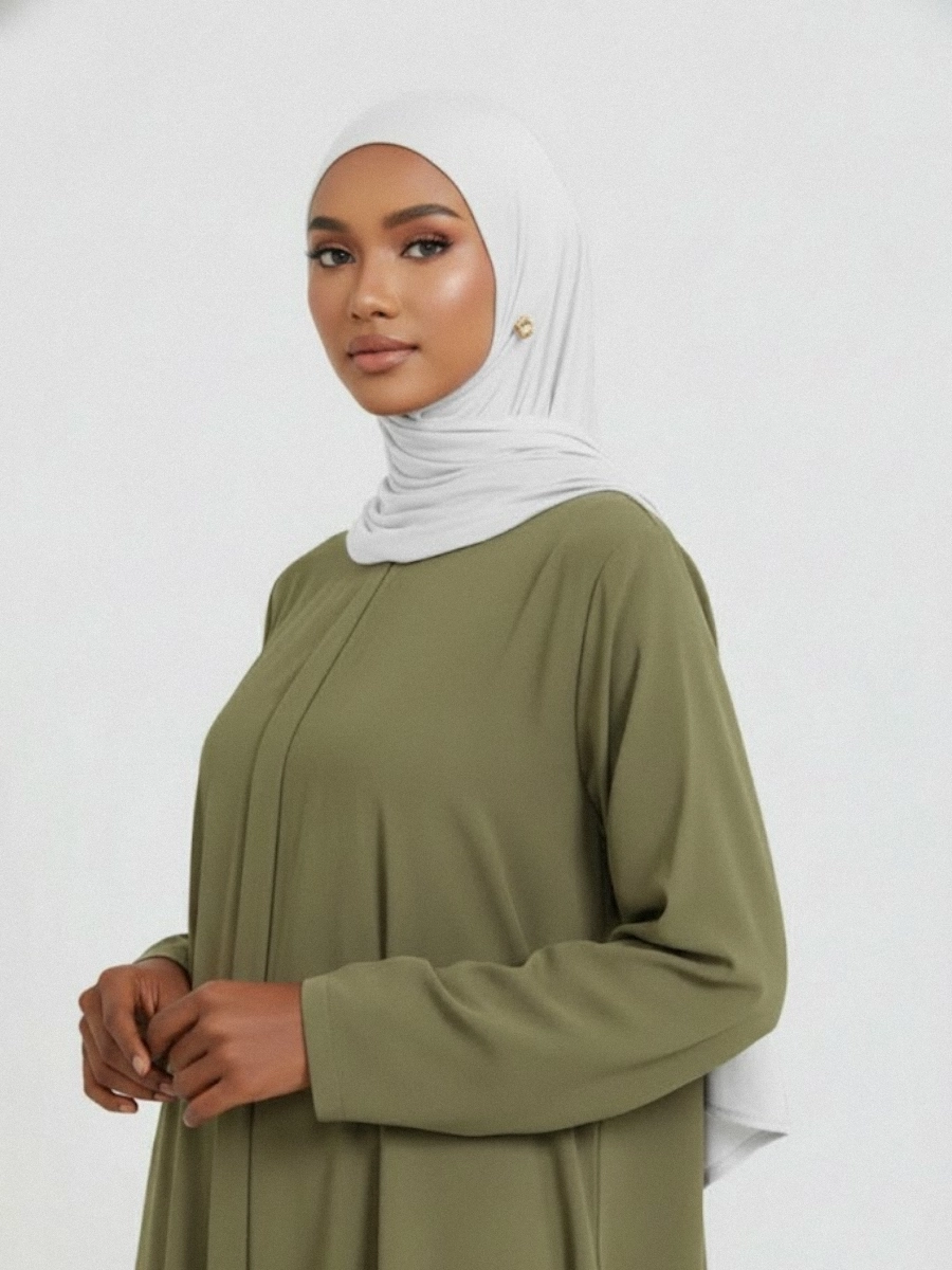 Tayib - Hijab Jersey Premium - Blanc Neige