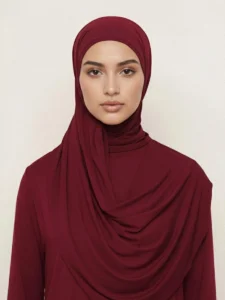 Tayib - Hijab Jersey Premium - Bordeaux