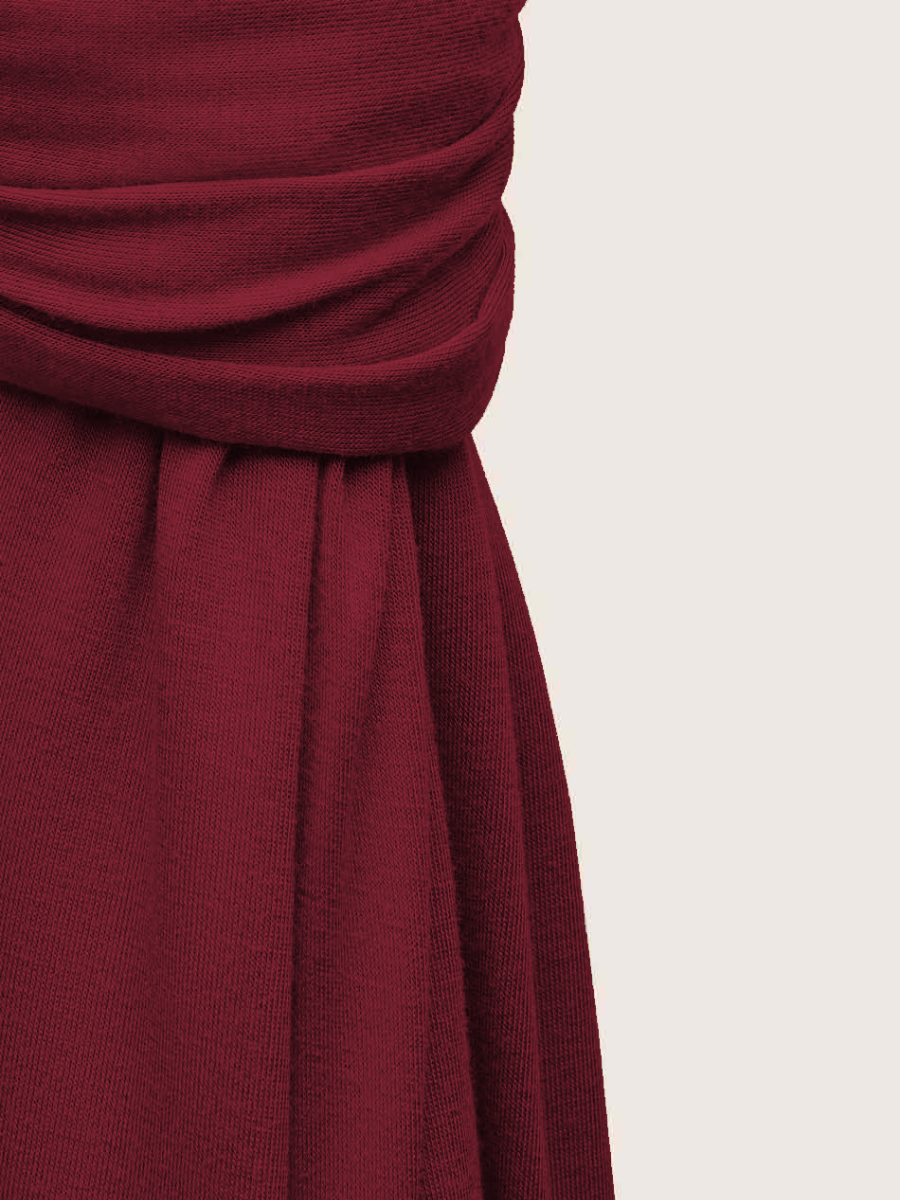 Tayib - Hijab Jersey Premium - Bordeaux