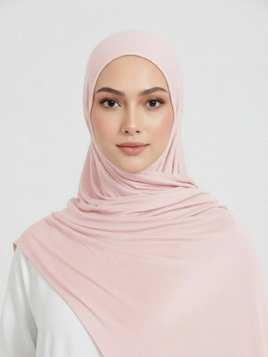 Tayib - Hijab Jersey Premium - Douce Rose