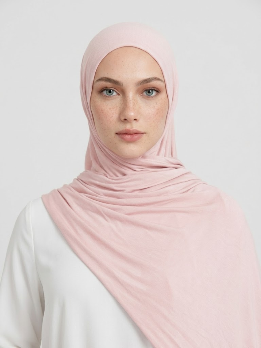 Tayib - Hijab Jersey Premium - Douce Rose