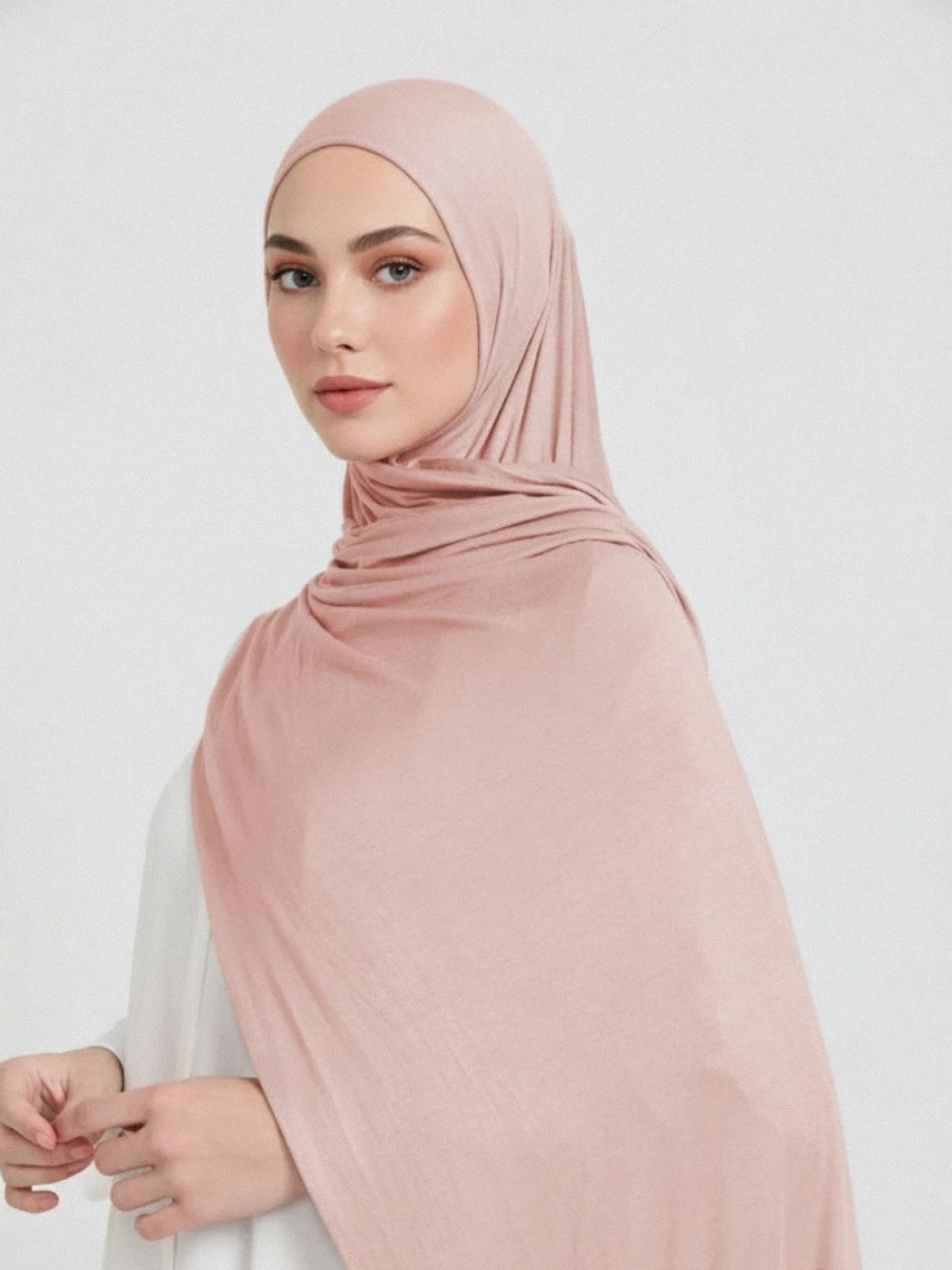 Tayib - Hijab Jersey Premium - Rosé