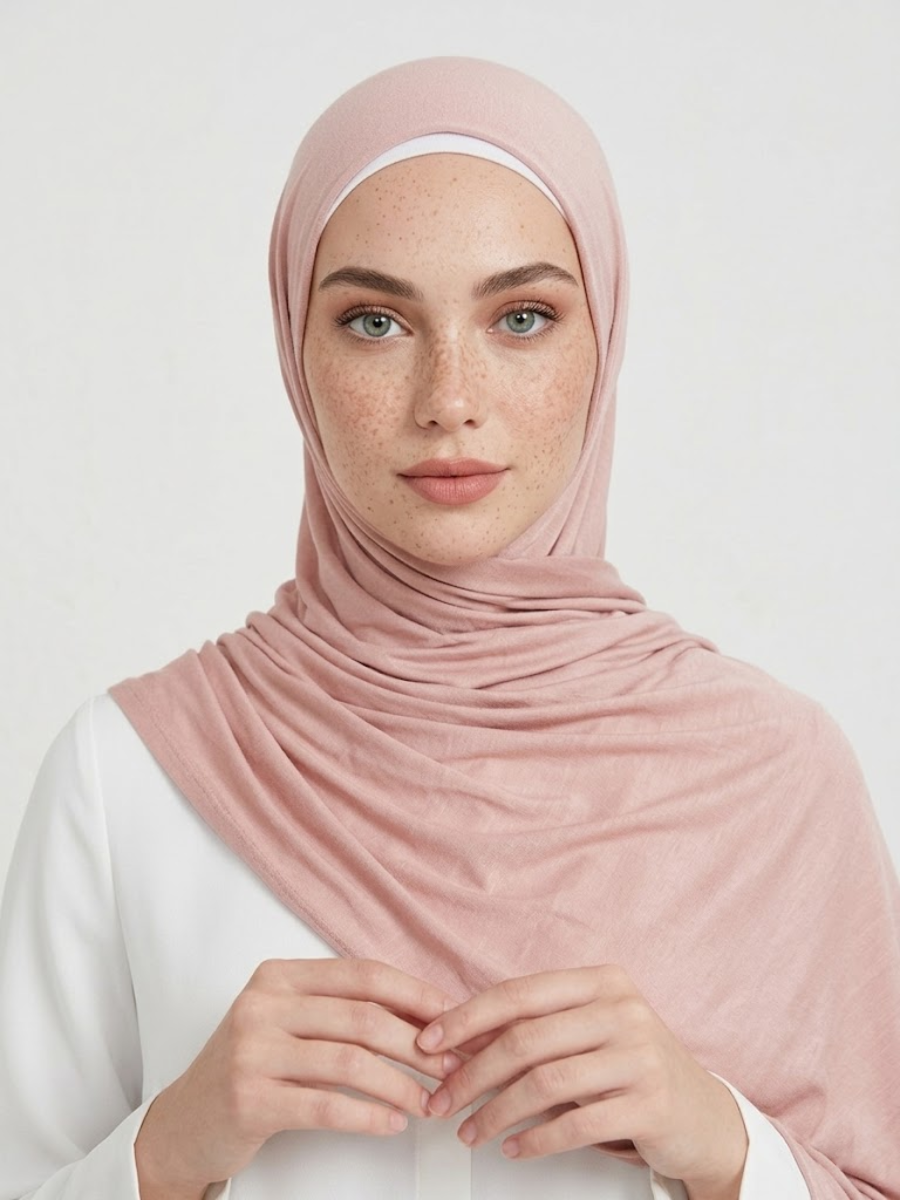 Tayib - Hijab Jersey Premium - Rosé