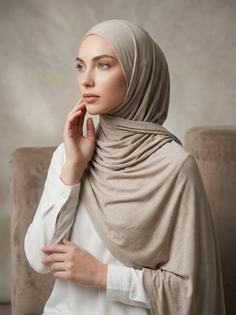Tayib - Hijab Jersey Premium - Sphinx