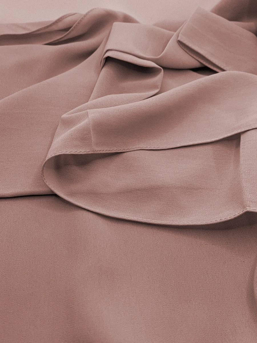 Tayib - Hijab en Mousseline - Bois de Rose