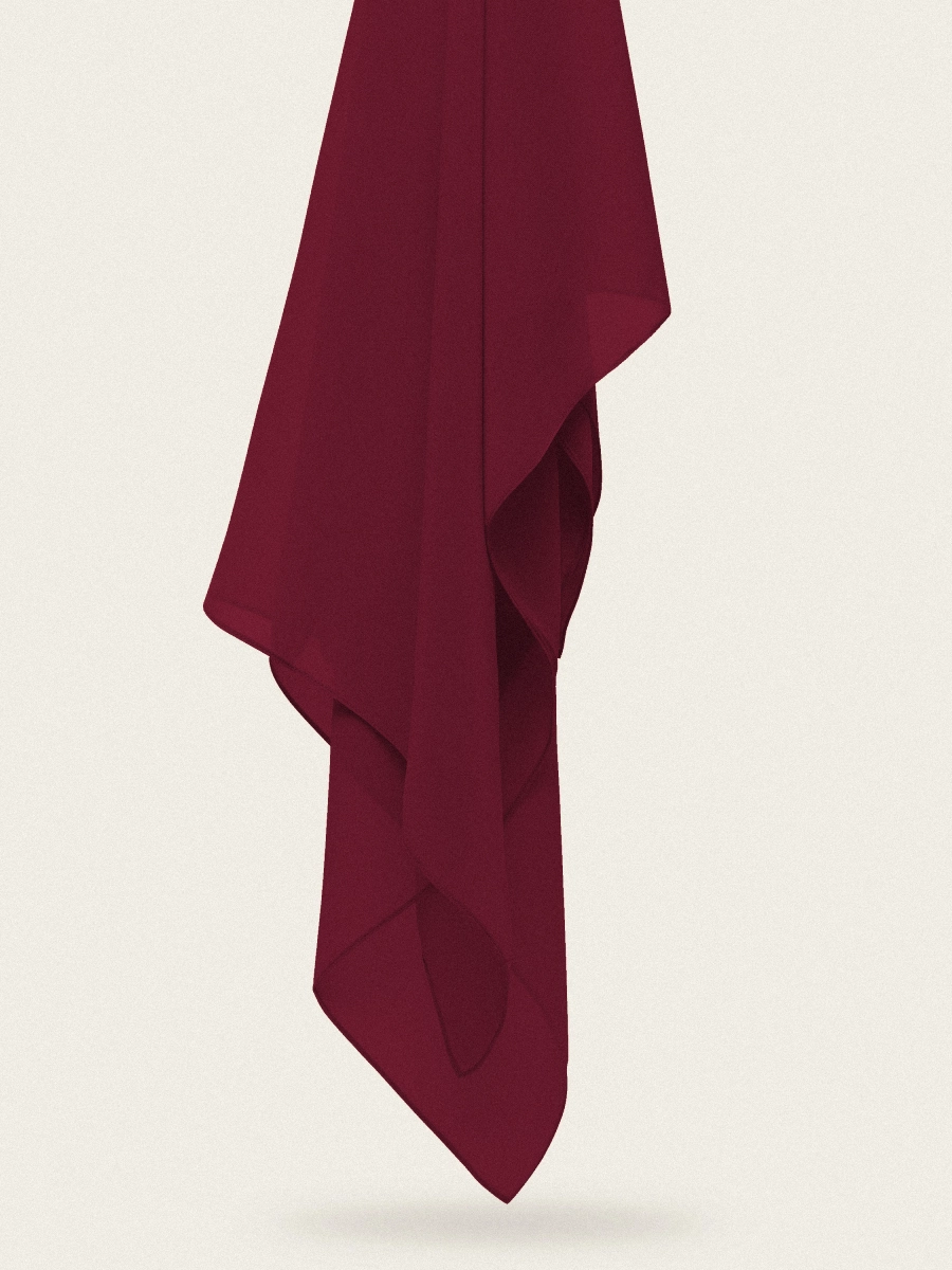 Tayib - Hijab en Mousseline - Bordeaux
