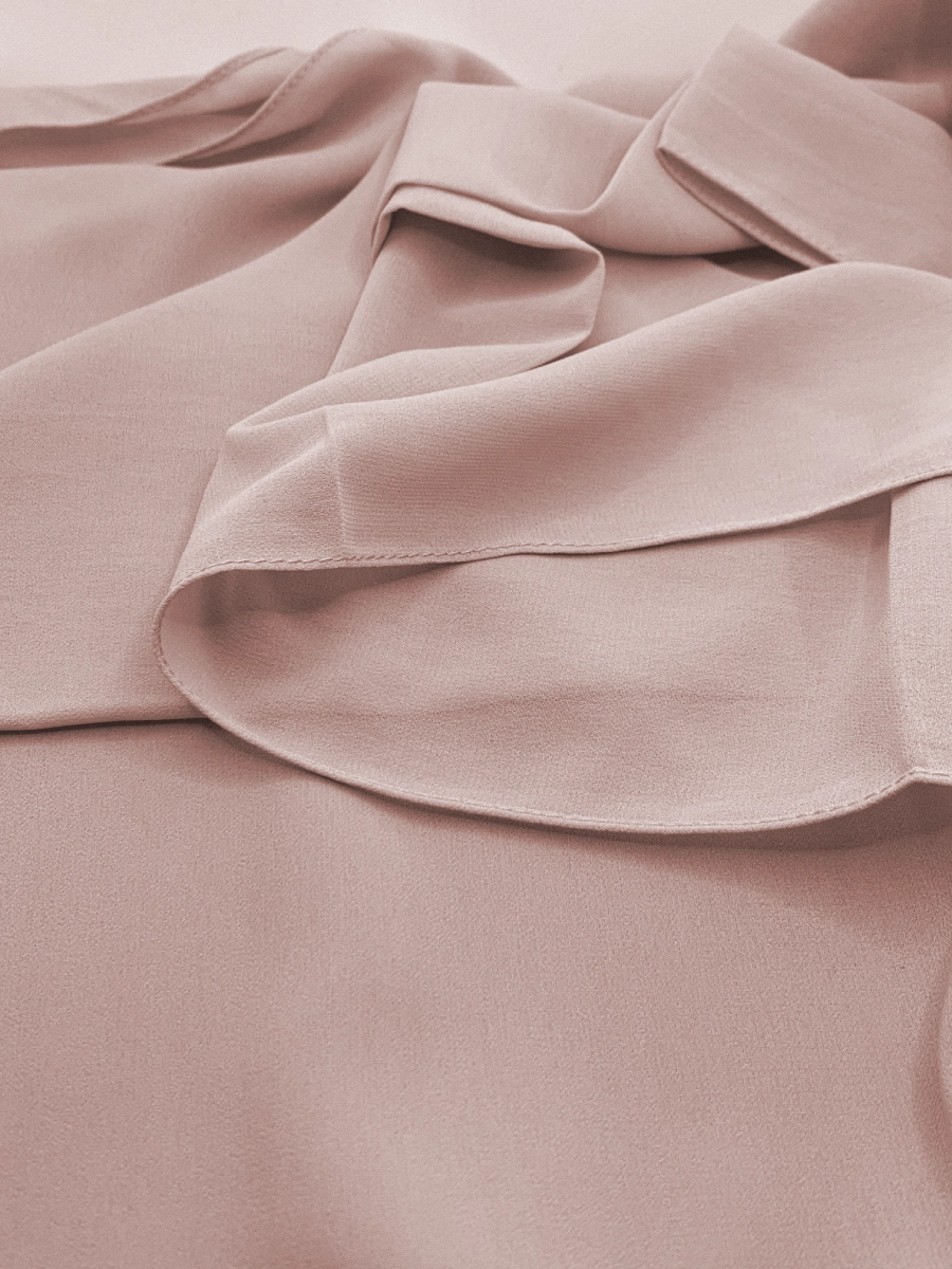 Tayib - Hijab en Mousseline - Rose Poudré