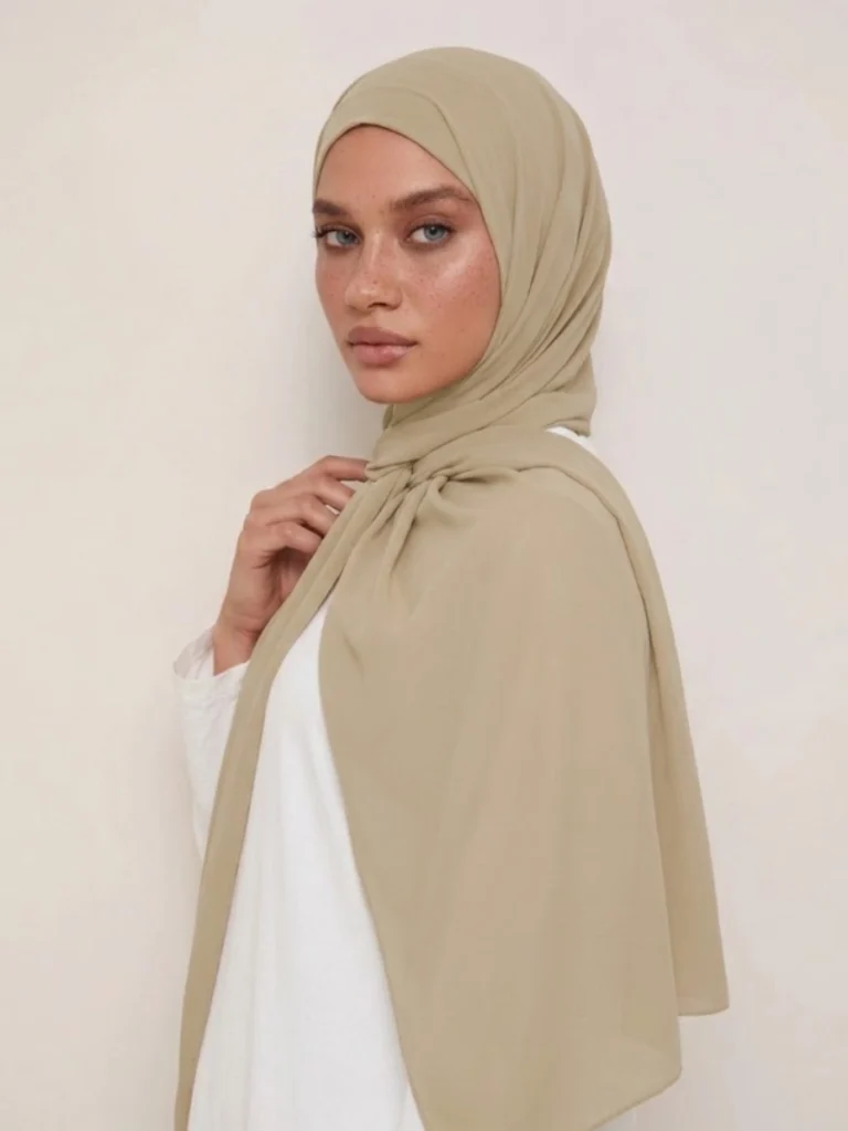 Tayib - Hijab en Soie de Médine - Lin Naturel