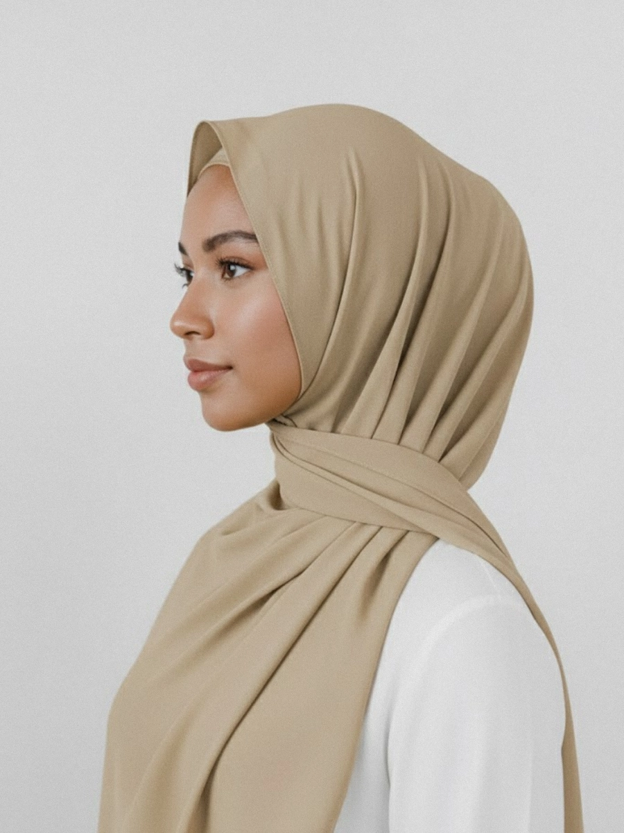 Tayib - Hijab en Soie de Médine - Lin Naturel