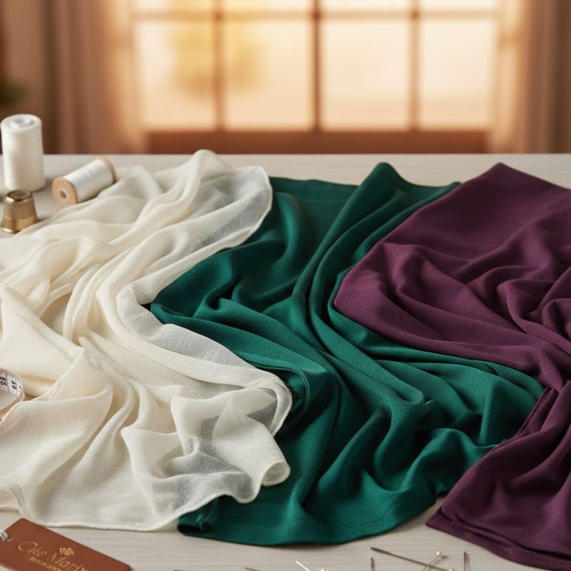 Choisir le bon tissu pour ton hijab