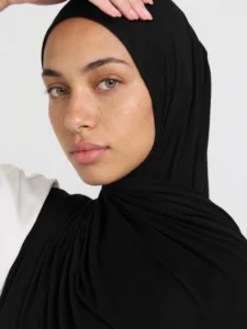 Tayib - Hijab Jersey Premium - Noir