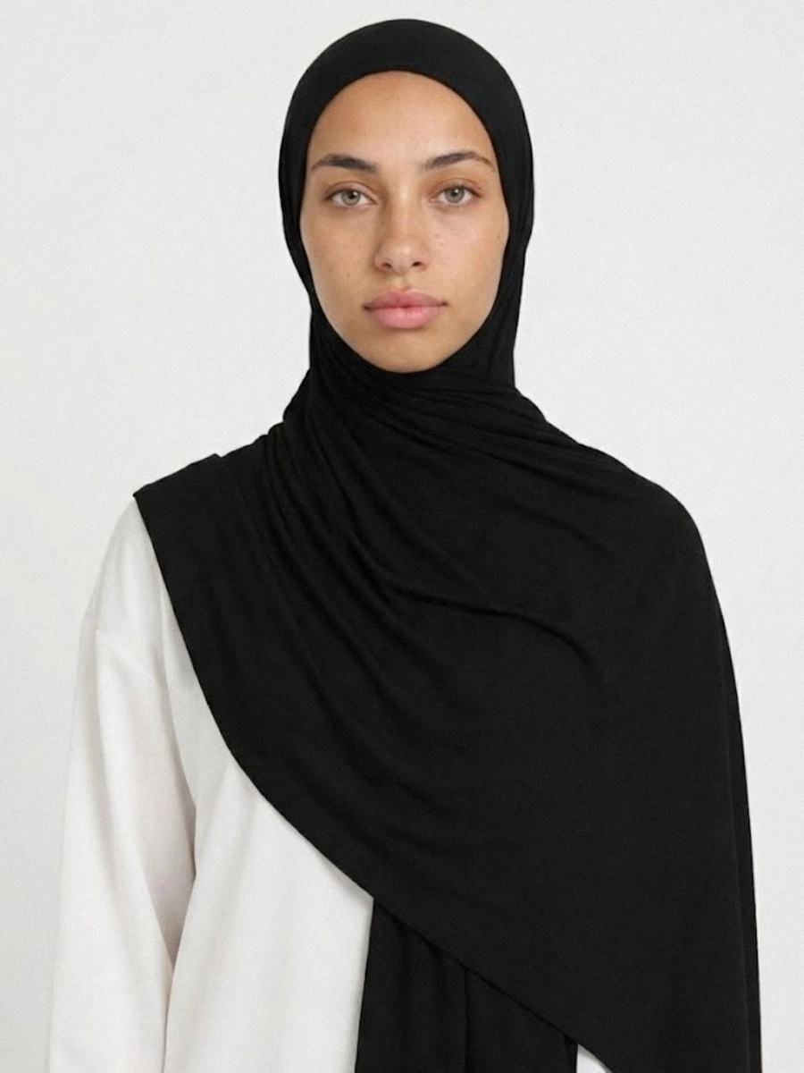 Tayib - Hijab Jersey Premium - Noir