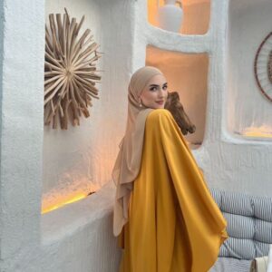 hijab en mousseline pour l'été