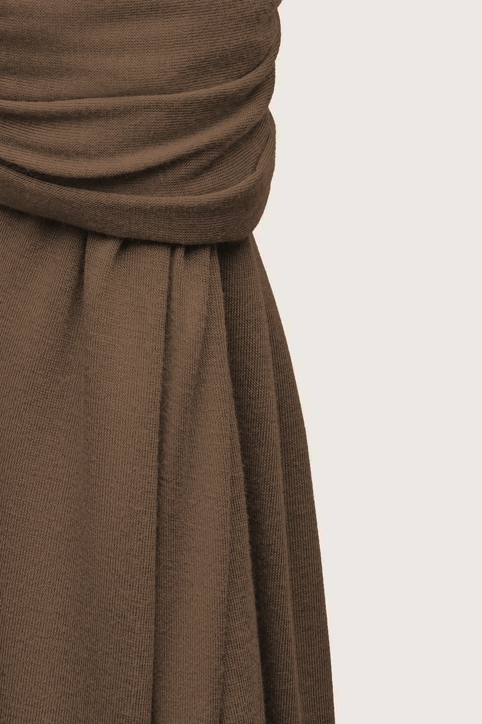 Hijab Jersey Premium - Marron Clair