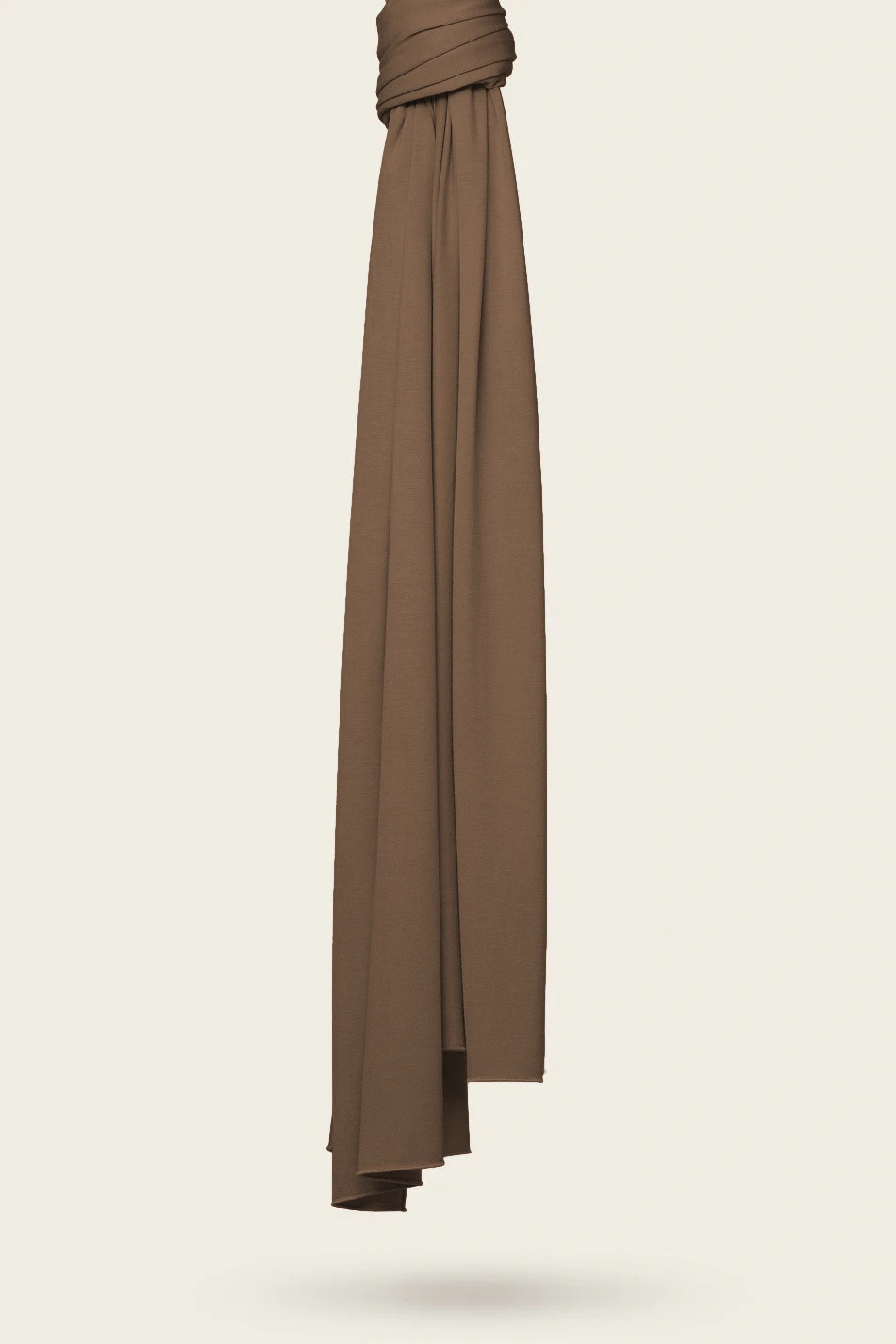 Hijab Jersey Premium - Marron Clair