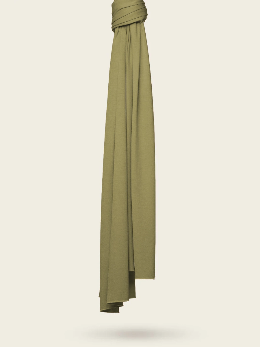 Hijab Jersey Premium - Olive Douce