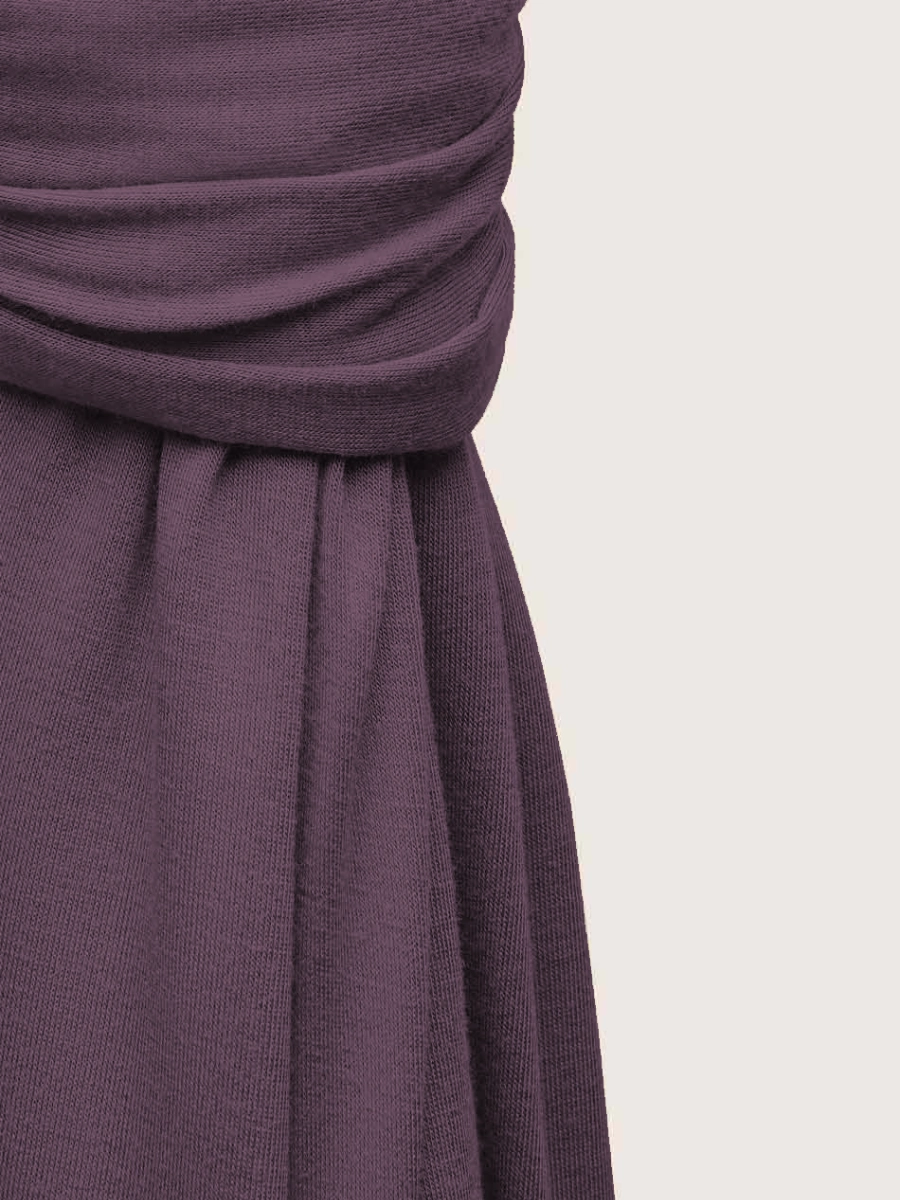 Hijab Jersey Premium - Violet Figue