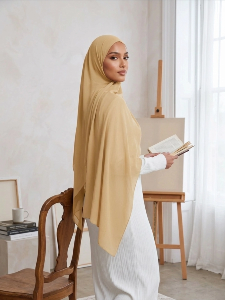 Hijab en Mousseline - Sable du Désert